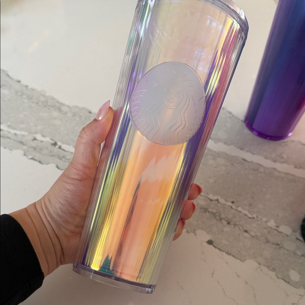 Starbucks Holographic Tumbler with Logo